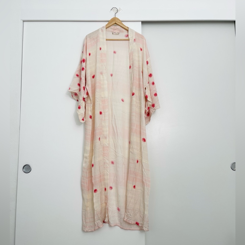 NWOT Free People Laurel Canyon Kimono Duster Sweater One Size - Picture 3 of 6
